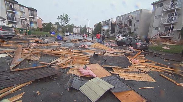 Tornado wütet im Osten Kanadas Tornado wütet im Osten Kanadas