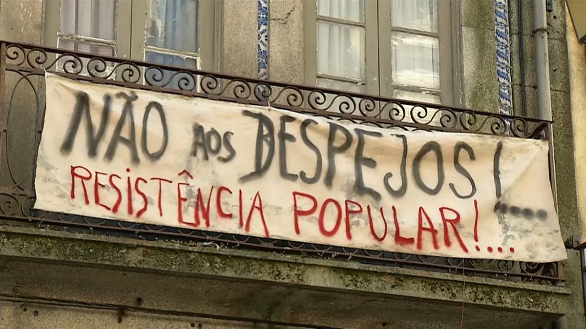 Moradores de Porto e Lisboa lutam pelo direito à habitação