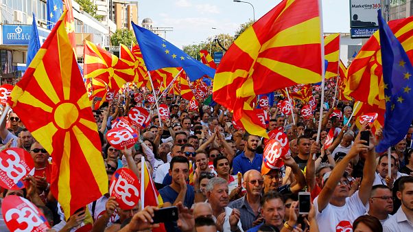 Στην τελική ευθεία για το δημοψήφισμα στα Σκόπια Στην τελική ευθεία για το δημοψήφισμα στα Σκόπια