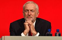 Jeremy Corbyn, leader du parti Travailliste au Royaume-Uni
