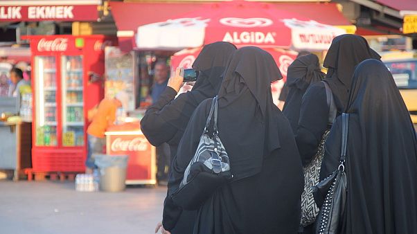 Voters in St Gallen, Switzerland, voted to approve a burqa ban. Voters in St Gallen, Switzerland, voted to approve a burqa ban.