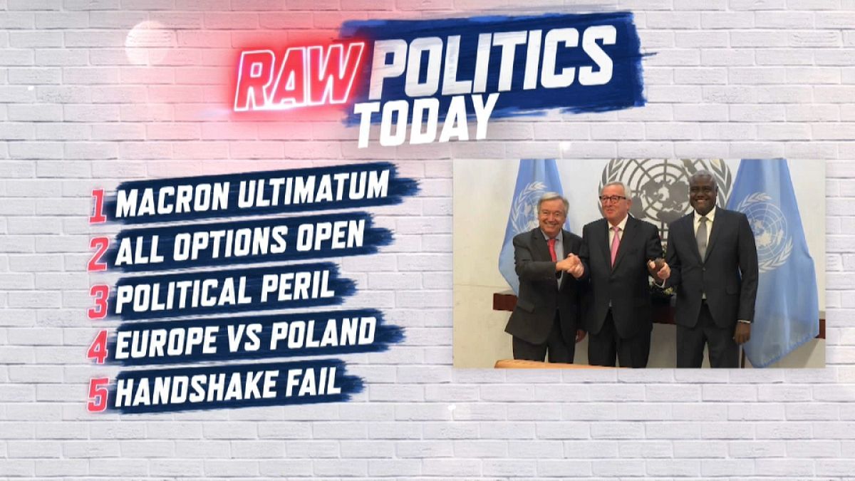 Raw Politics: Macron lays down ultimatum and Labour lays out plan for referendum over Brexit