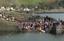 World stone skimming championships take place in Scotland