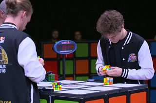 بطولة ريد بول العالمية لمكعبات روبيك تتوج فائزيها الأربعة في بوسطن بحضور مخترع اللعبة