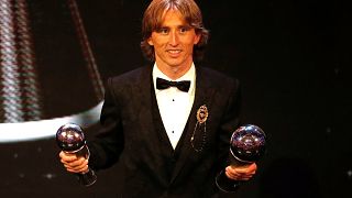 FIFA Altın Top ödülü Luca Modric'in