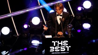 Luka Modric se lleva el premio The Best