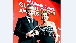 Macri recibe el premio al "Ciudadano Global" en Nueva York