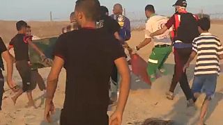 Halott és sebesültek a palesztin tüntetésen