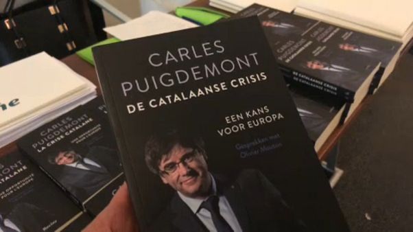 Puigdemont presenta en Bruselas su libro sobre "La Crisis Catalana" Puigdemont presenta en Bruselas su libro sobre "La Crisis Catalana"