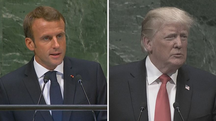 Macron vs Trump at the UN General Assembly