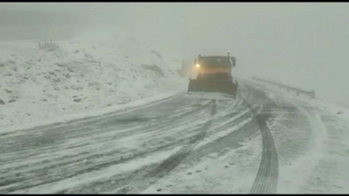Wintereinbruch in Teilen Osteuropas fordert 1. Todesopfer
