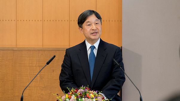 El trono para la coronación de Naruhito llega a Tokio El trono para la coronación de Naruhito llega a Tokio