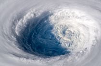 El monstruoso ojo del tifón Trami, desde el espacio