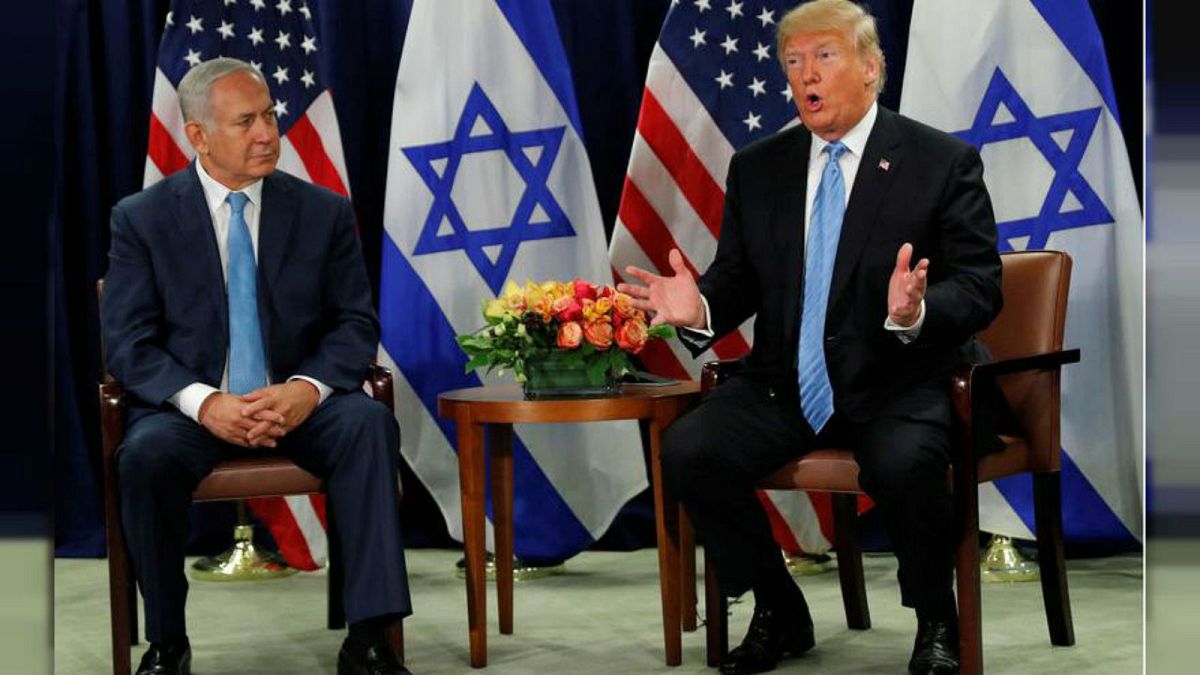 الرئيس دونالد ترامب ورئيس الوزراء الإسرائيلي بنيامين نتنياهو في نيويورك