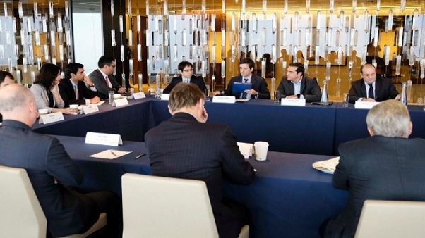 ΗΠΑ: Επαφές Τσίπρα με χρηματοοικονομικούς επενδυτές και τραπεζίτες ΗΠΑ: Επαφές Τσίπρα με χρηματοοικονομικούς επενδυτές και τραπεζίτες
