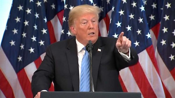 Donald Trump ruft den kurdischen TV-Journalisten Rahim Rashidi auf. Donald Trump ruft den kurdischen TV-Journalisten Rahim Rashidi auf.