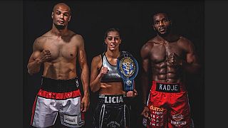  الملاكمة: ليسيا بودرسة من أصول جزائرية تنافس من أجل اللقب العالمي في وزن الريشة في مدينة ليل