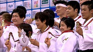 Equipa do Japão ganha Mundiais de judo