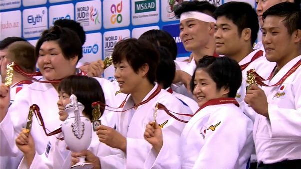 Equipa do Japão ganha Mundiais de judo Equipa do Japão ganha Mundiais de judo