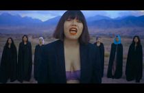 Feminist Kyrgyz singer recieves death threats for showing bra in music video