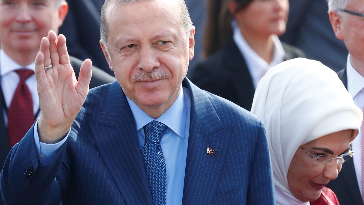 Németországban a török elnök