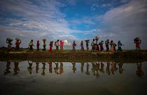 Rohingya: Bangladesch baut Flüchtlingsinsel eine Stunde vom Festland