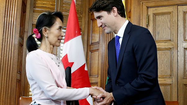 Le Canada retire sa citoyenneté d'honneur à Aung San Suu Kyi Le Canada retire sa citoyenneté d'honneur à Aung San Suu Kyi