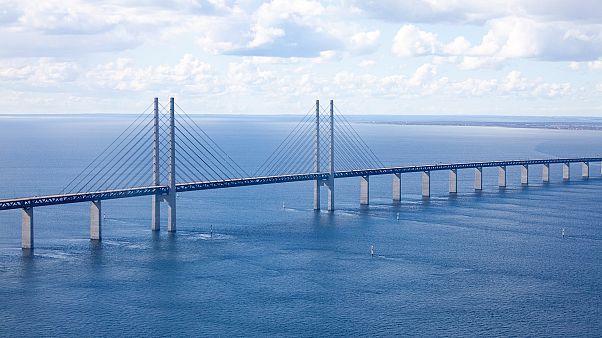 Una operación policial danesa obliga a cerrar el puente de acceso a Suecia Una operación policial danesa obliga a cerrar el puente de acceso a Suecia