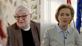 Joschka Fischer y Ursula von der Leyen hablan de los retos de la política exterior alemana