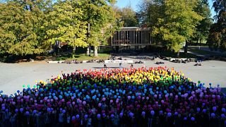 Students at Catholic school in Germany protest for gay teacher's rights