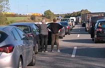 Полицейская операция вызвала транспортный коллапс в Дании