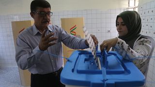 IKBY'de oy verme işlemi başladı