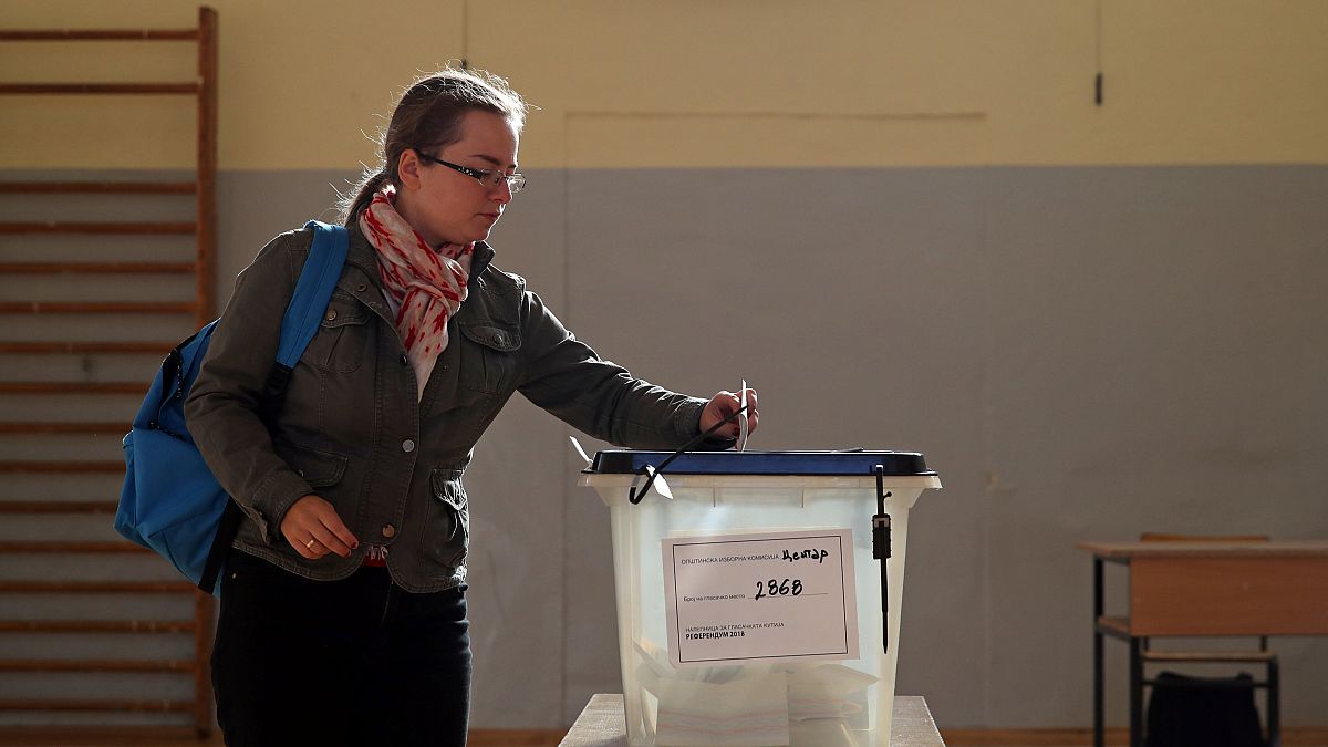Makedonya'da referanduma yeterli katılım sağlanamadı