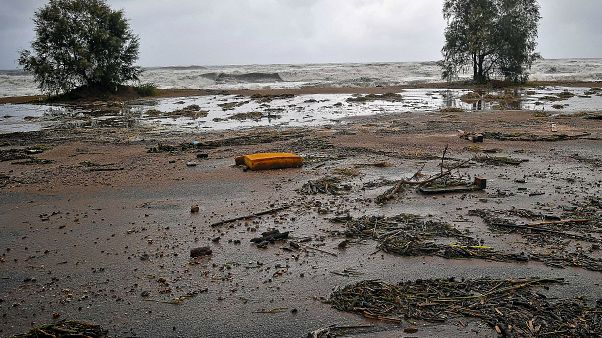 Three people missing as cyclone brings flash floods in Greece Three people missing as cyclone brings flash floods in Greece