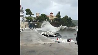 Grecia, tre dispersi nel violento passaggio della tempesta "Zorba"