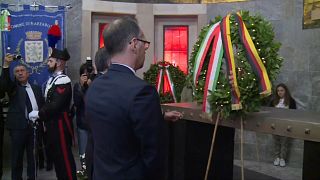 Глава МИД Германии почтил память жертв нацизма в Италии