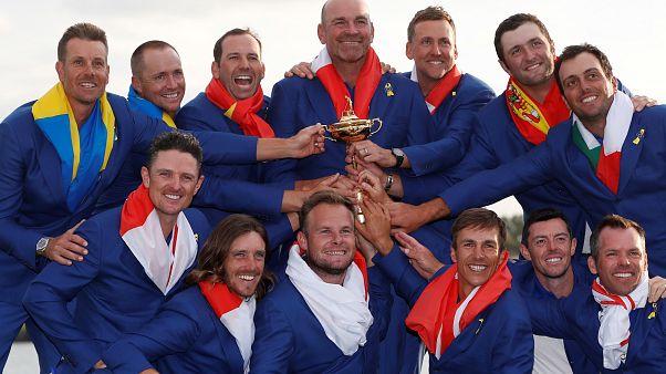 Europas Golf-Elite entthront beim Ryder Cup Titelverteidiger USA Europas Golf-Elite entthront beim Ryder Cup Titelverteidiger USA