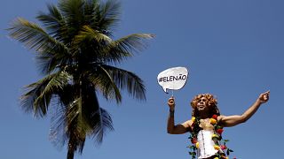 #EleNão tornou-se a mensagem viral de oposição a Jair Bolsonaro