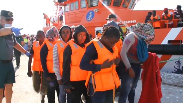 Migrants : l'Espagne a sauvé près de 700 personnes Migrants : l'Espagne a sauvé près de 700 personnes