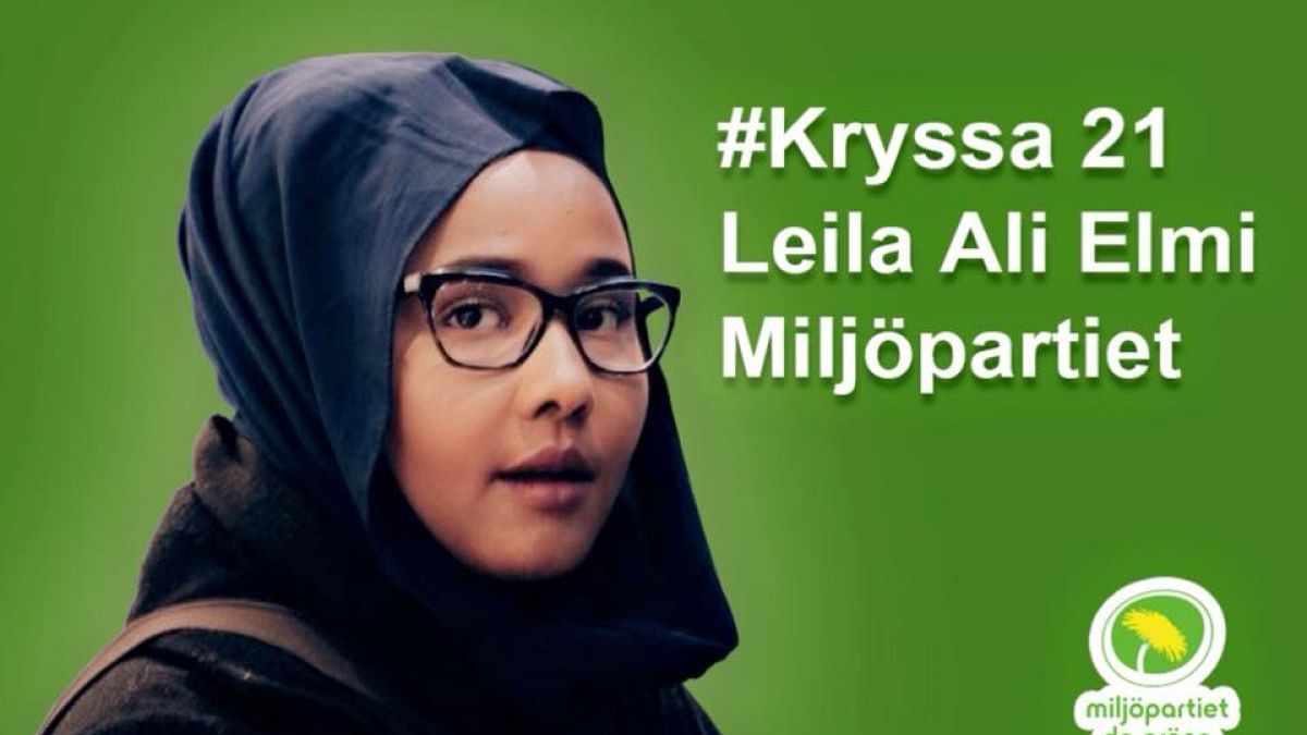 ليلى علي علمي.. أول مسلمة محجبة منتخبة في البرلمان السويدي