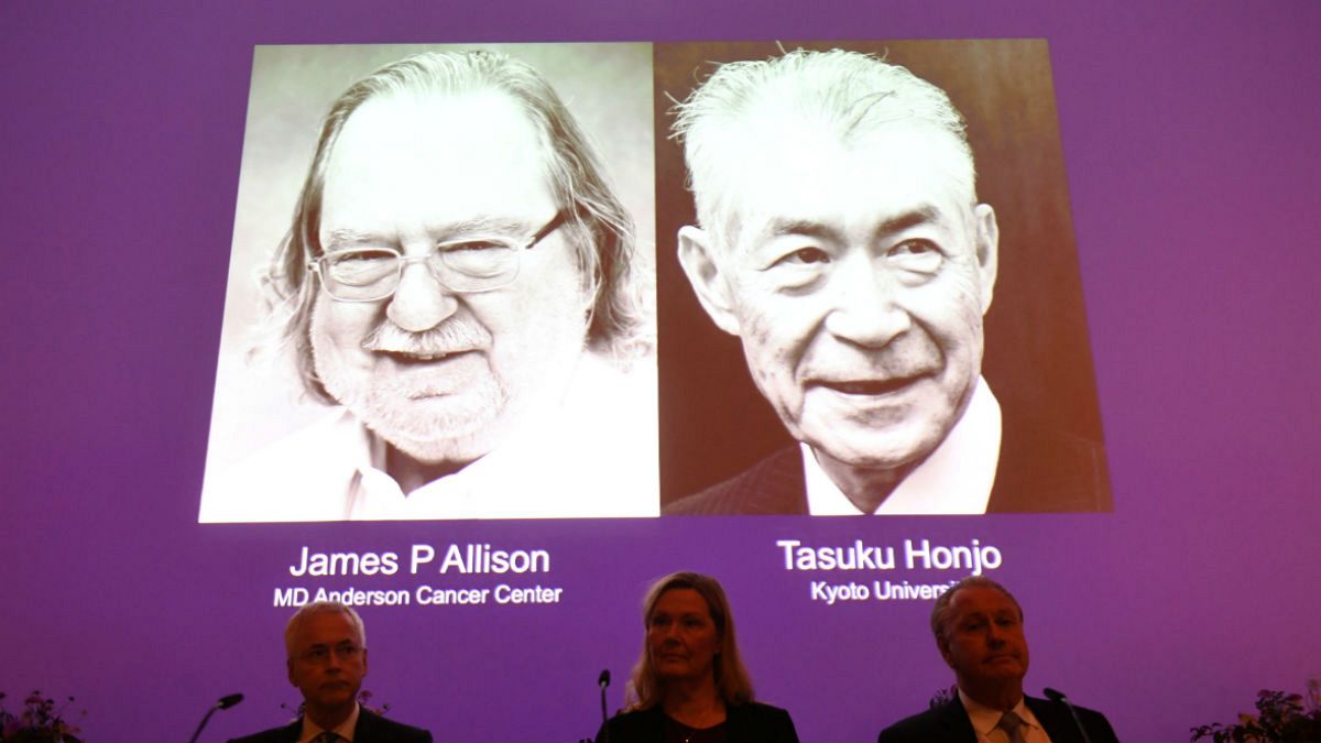  جایزه نوبل پزشکی سال به آلیسون آمریکایی و هونجو ژاپنی بخاطر کشفیاتشان درباره سرطان اعطا شد