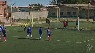 Referee scores freak goal in Dagestan soccer match