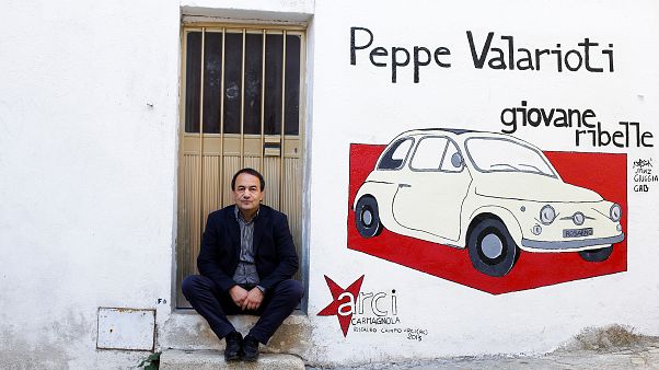 Domenico Lucano, maire de Riace en Italie Domenico Lucano, maire de Riace en Italie