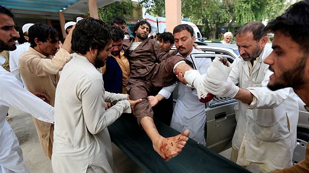 انفجار در یک تجمع انتخاباتی در شرق افغانستان انفجار در یک تجمع انتخاباتی در شرق افغانستان