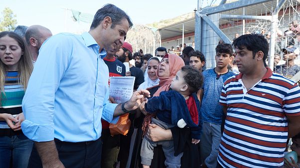 Περιοδεία του Κυριάκου Μητσοτάκη στη Σάμο Περιοδεία του Κυριάκου Μητσοτάκη στη Σάμο