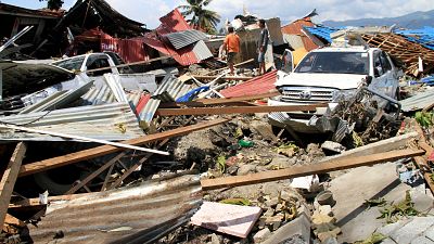 A dura realidade pós-tsunami na Indonésia