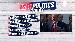 Raw Politics: EU leaders snap back at Hunt, Stubb set to stand and is diversity dead in EU politics?