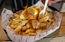 Vegan fish and chips shop opens in London