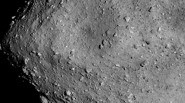 Picture of the Ryugu asteroid taken on July 20, 2018. Picture of the Ryugu asteroid taken on July 20, 2018.