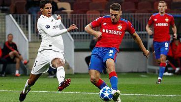 Nikola Vlašić assina o único golo do CSKA-Real Madrid